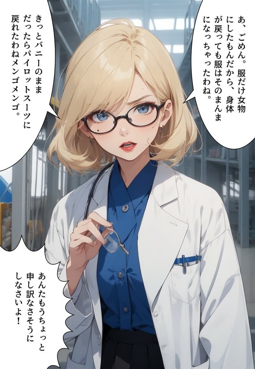 地球防衛ロボ テイレシアース 全人類美少女計画を阻止せよ！ サンプル画像 5