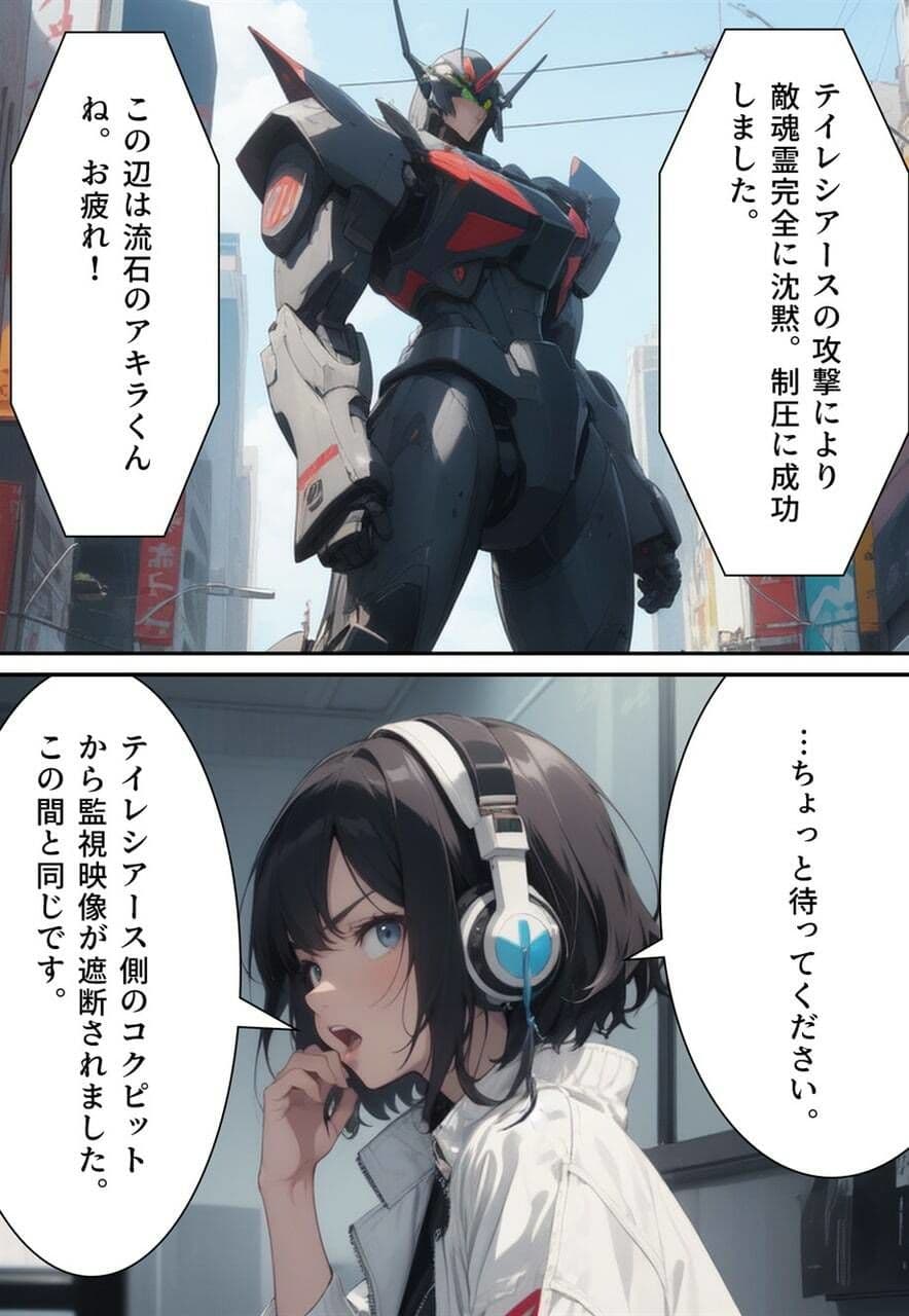 地球防衛ロボ テイレシアース 全人類美少女計画を阻止せよ！ サンプル画像 8