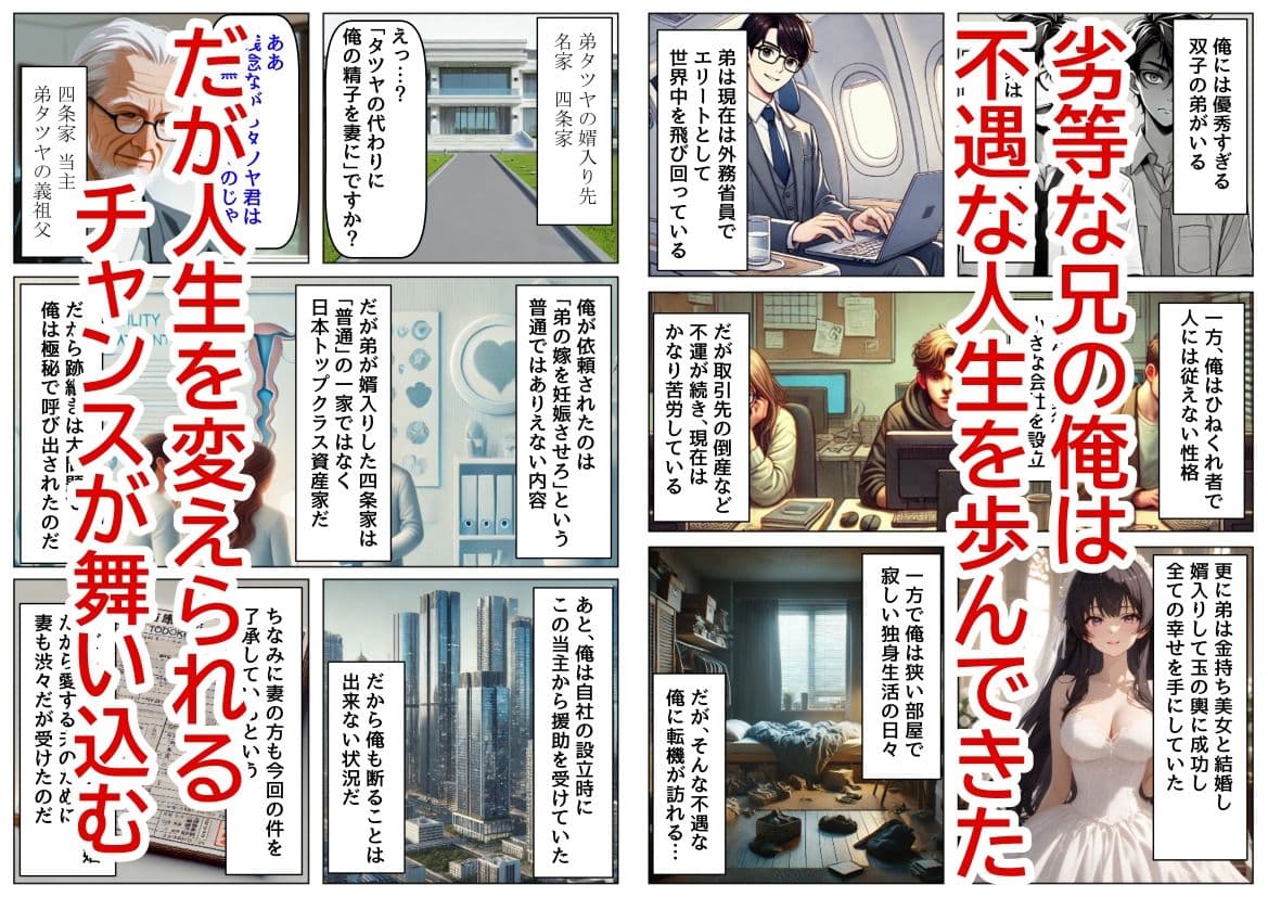 弟の巨乳で生意気な人妻に、代理で種付けしてやる サンプル画像 1