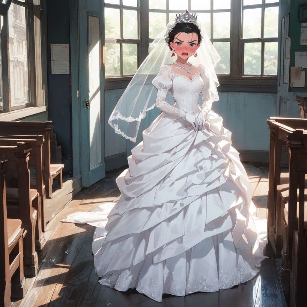 100円画集「ウェディング・ドレスパニック！新郎新婦にされた男たち、体験版＋おまけ」 サンプル画像 7