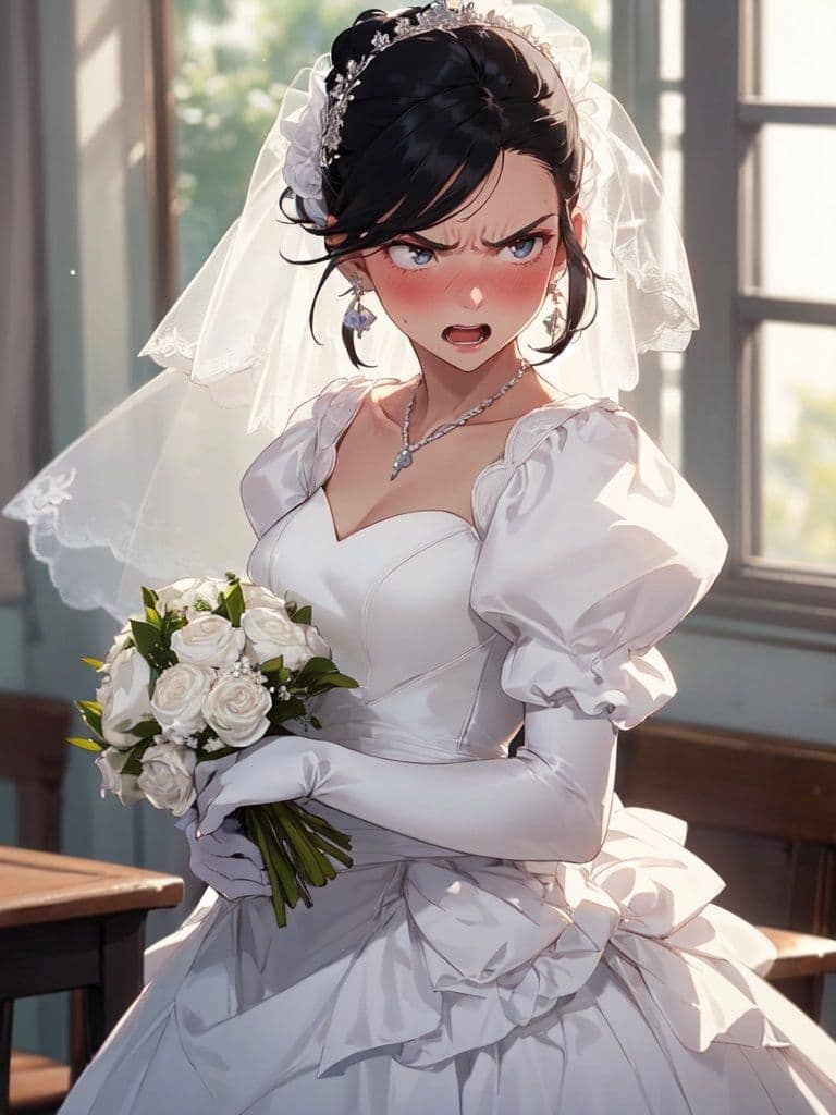 100円画集「ウェディング・ドレスパニック！新郎新婦にされた男たち、体験版＋おまけ」 サンプル画像 9