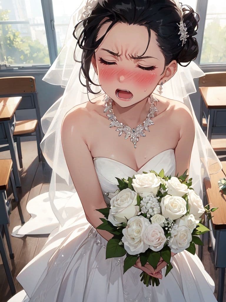 100円画集「ウェディング・ドレスパニック！新郎新婦にされた男たち、体験版＋おまけ」 サンプル画像 10