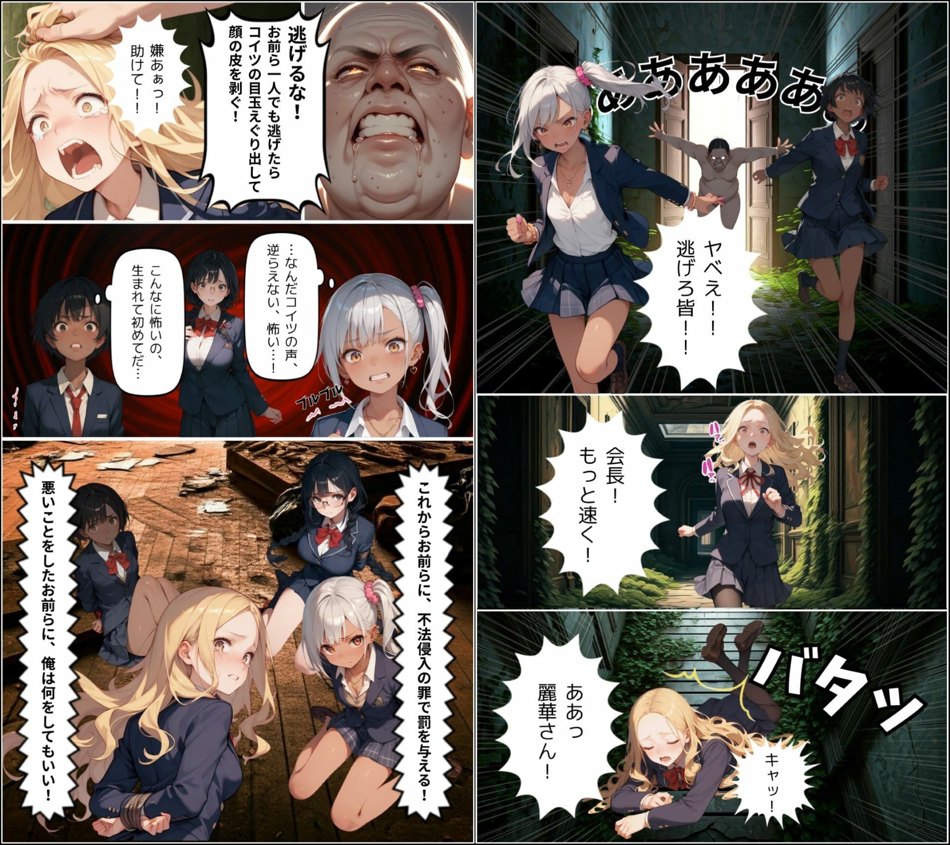 淫獄怨館 サンプル画像 1