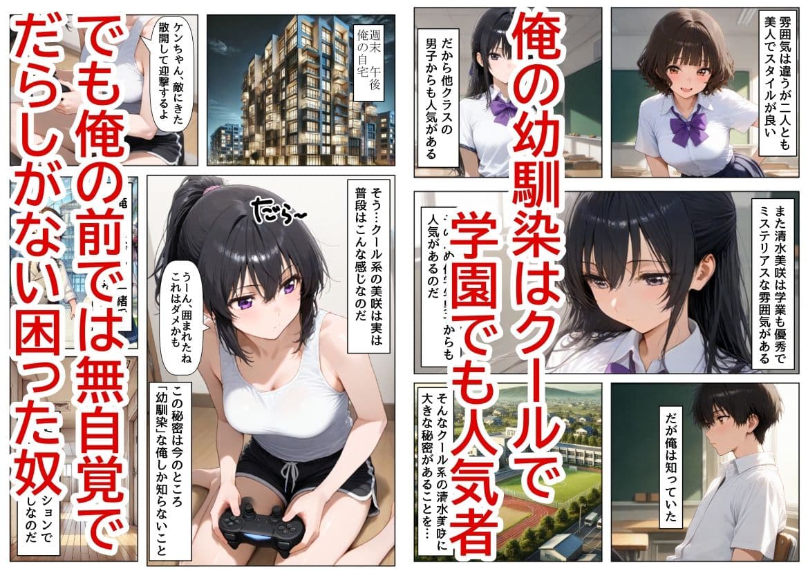 他に好きな子いるけど、無自覚な幼馴染と初めて同士でヤることに サンプル画像 1