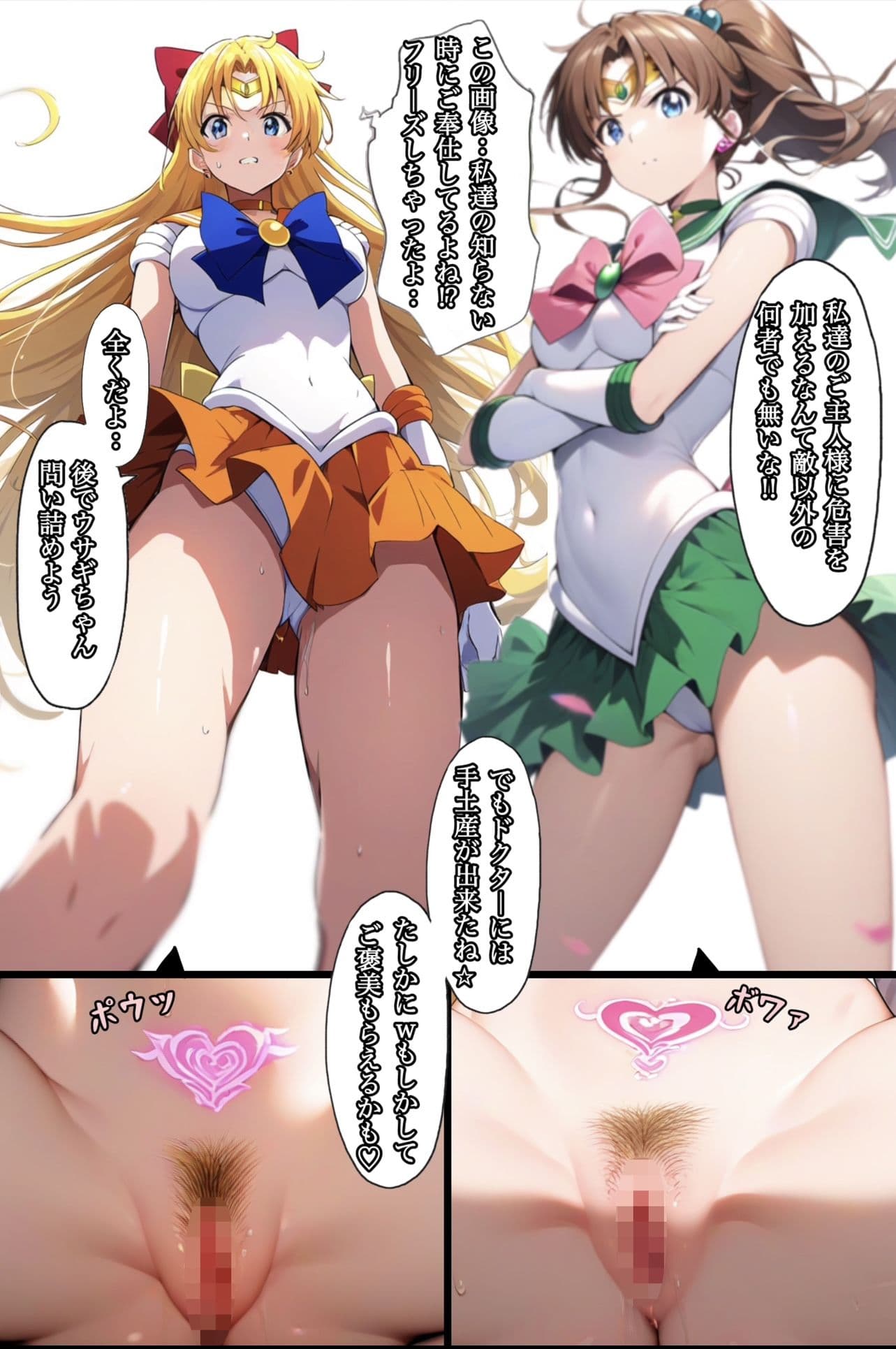 アヘ顔戦士セーラーgirl’s2 サンプル画像 2