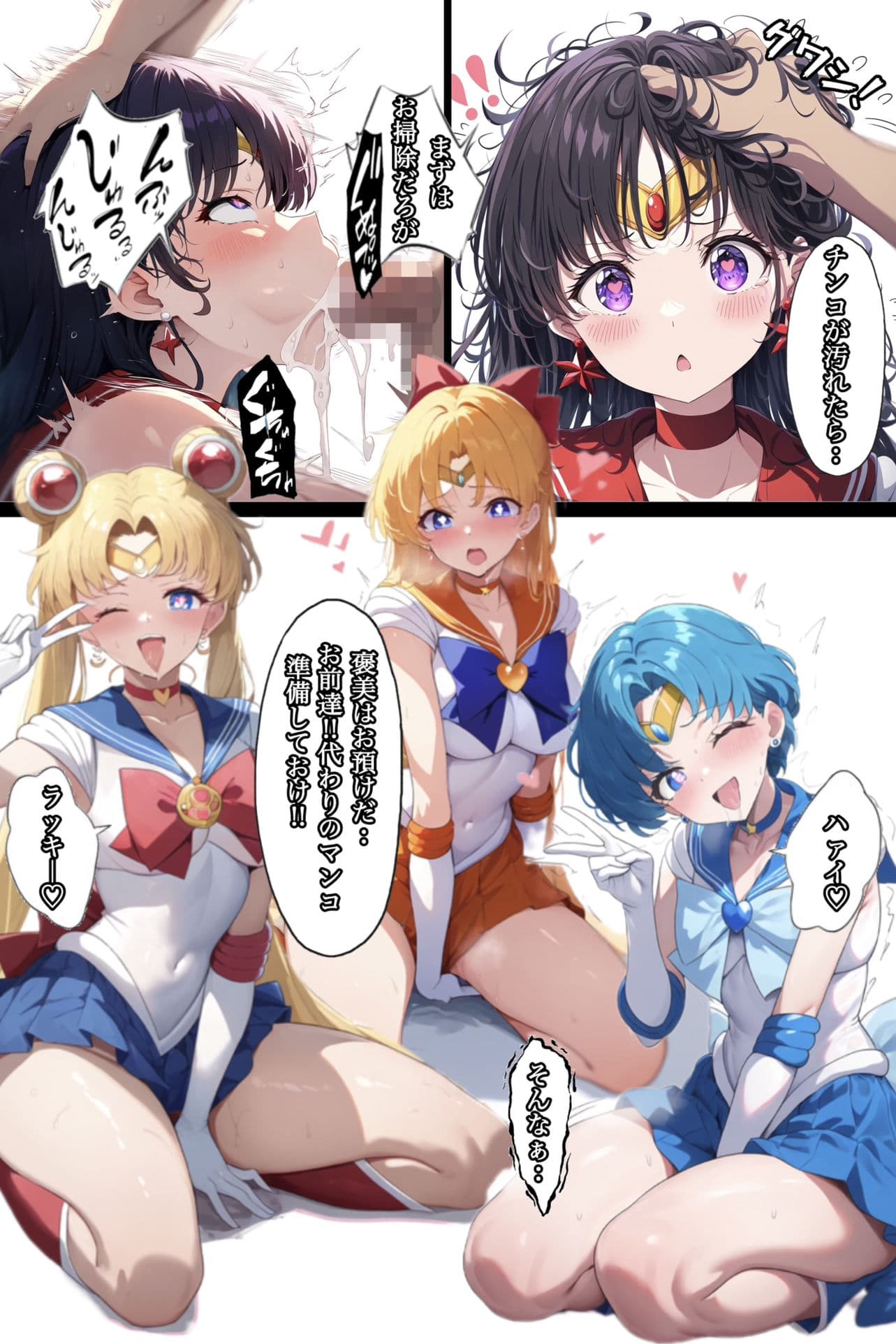 アヘ顔戦士セーラーgirl’s2 サンプル画像 7