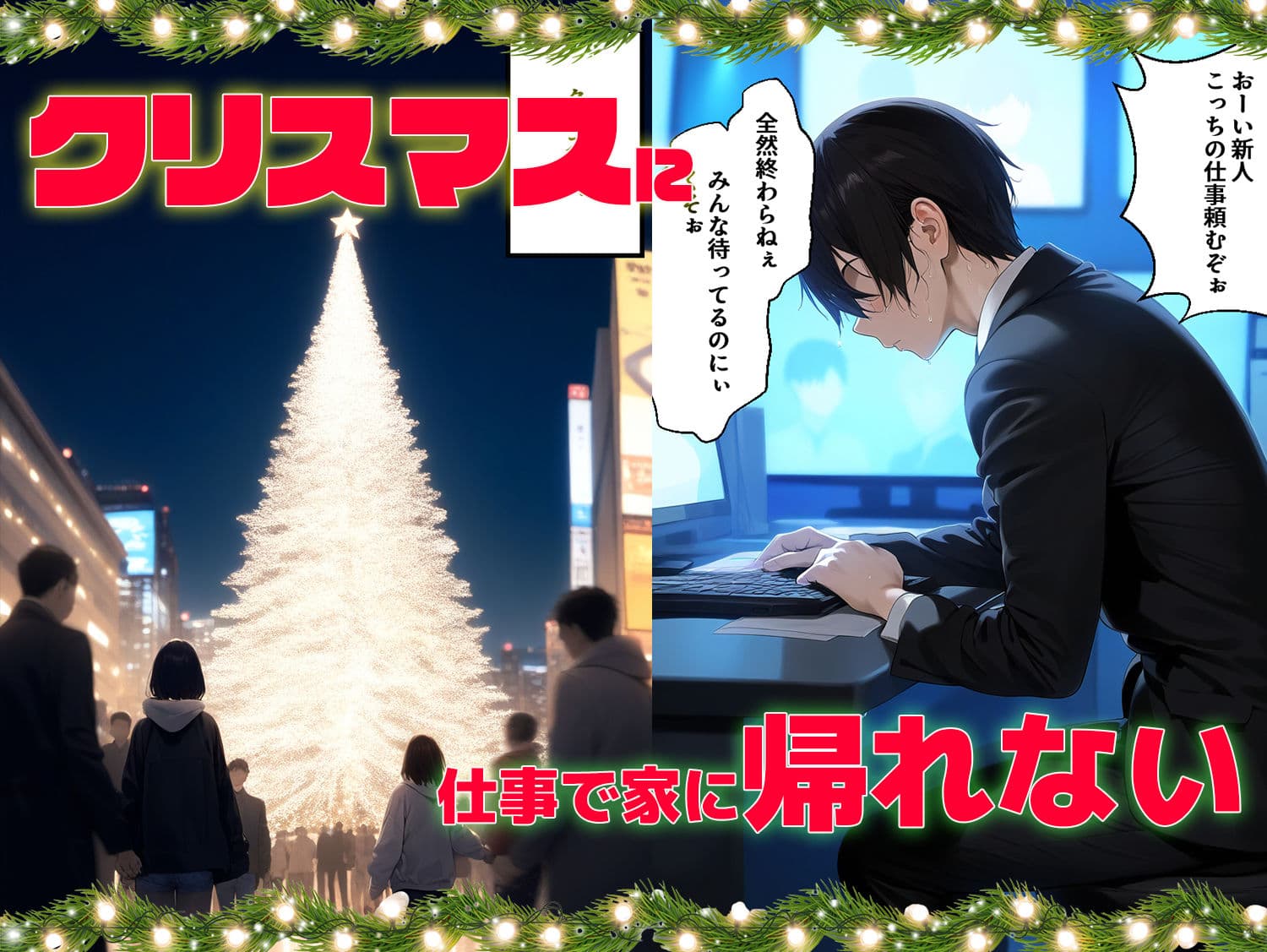 種付けサンタ クリスマス強●終了 アスナ＆直葉 サンプル画像 5