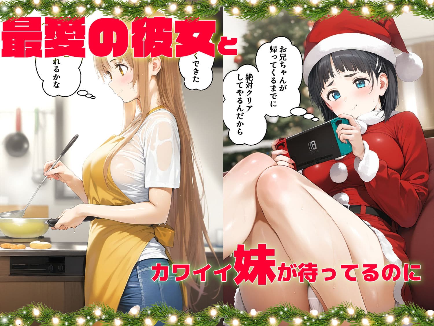 種付けサンタ クリスマス強●終了 アスナ＆直葉 サンプル画像 6