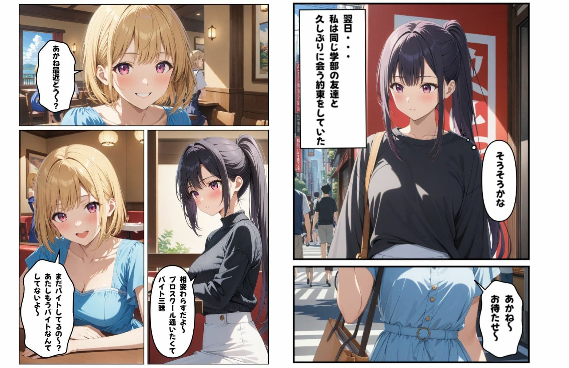 大切な彼氏がいるのに・・・〜女子大生NTR〜 サンプル画像 3