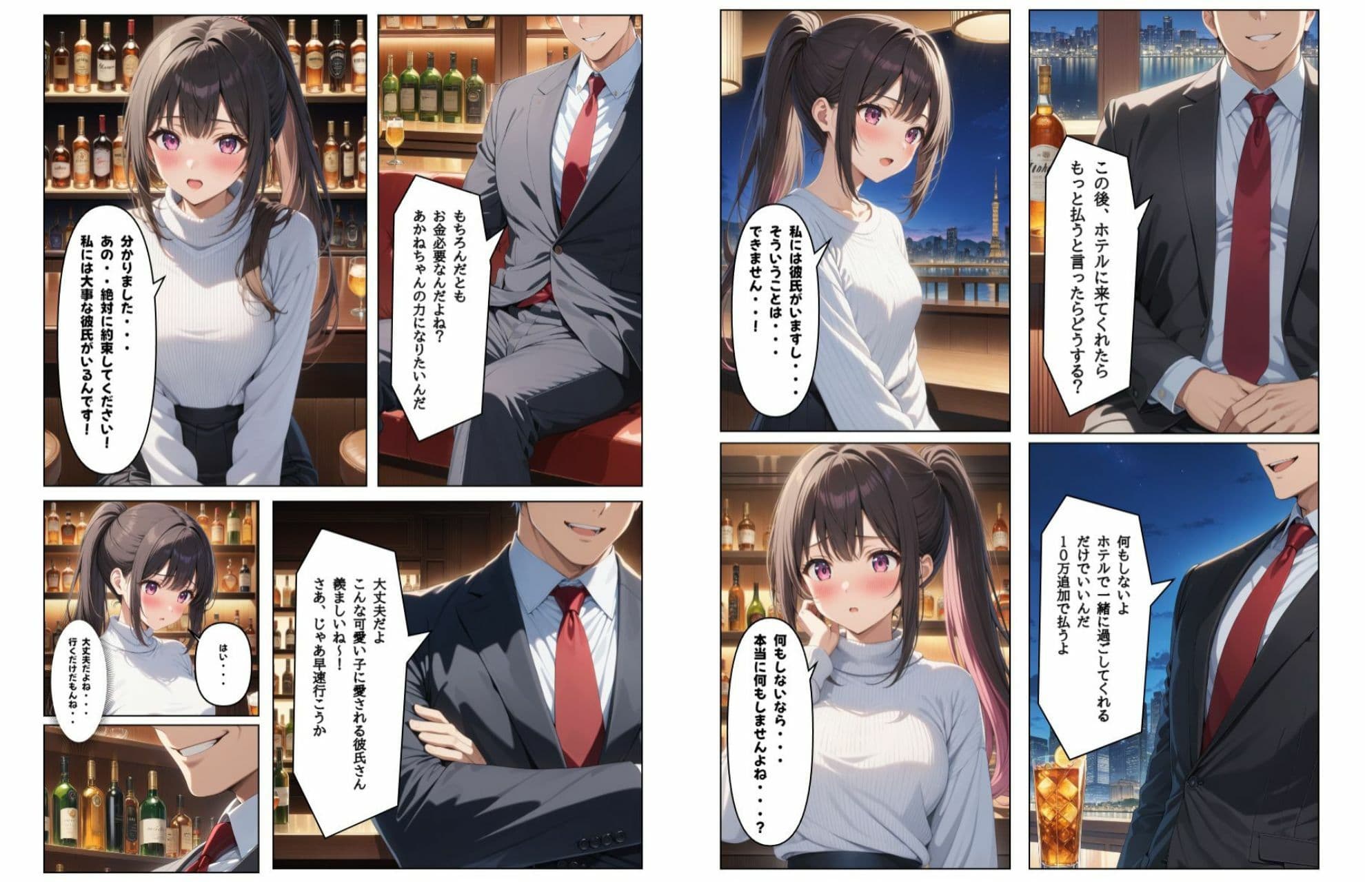 大切な彼氏がいるのに・・・〜女子大生NTR〜 サンプル画像 7