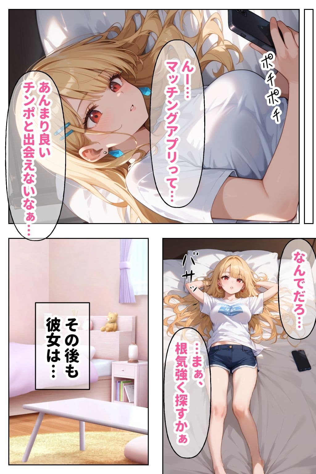 見た目ギャル、中身清楚が堕ちるまで 5マッチングアプリ編 サンプル画像 8