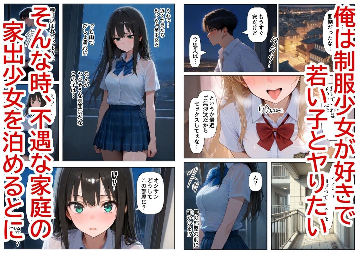 クールな家出少女を拾って、飼うことに サンプル画像 1