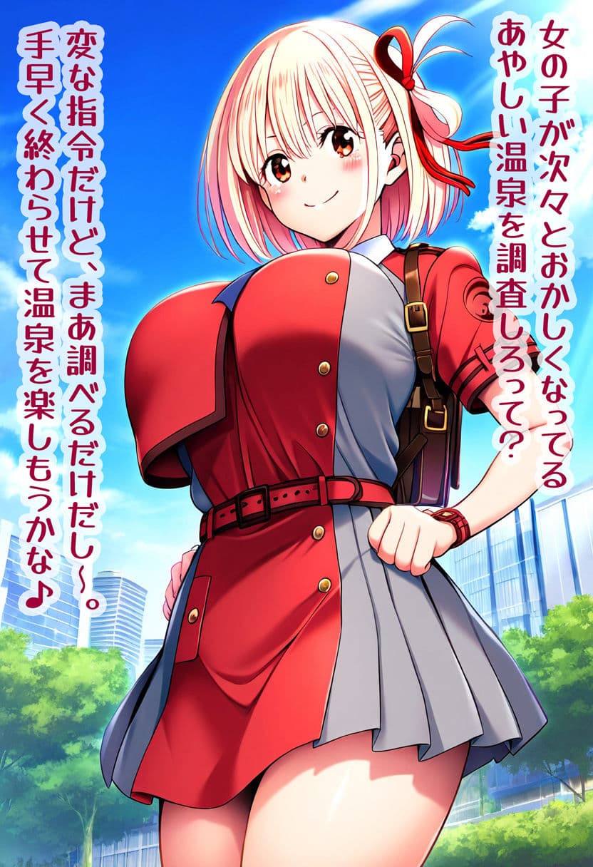 最強リコリスに種付けミッション！？ サンプル画像 1