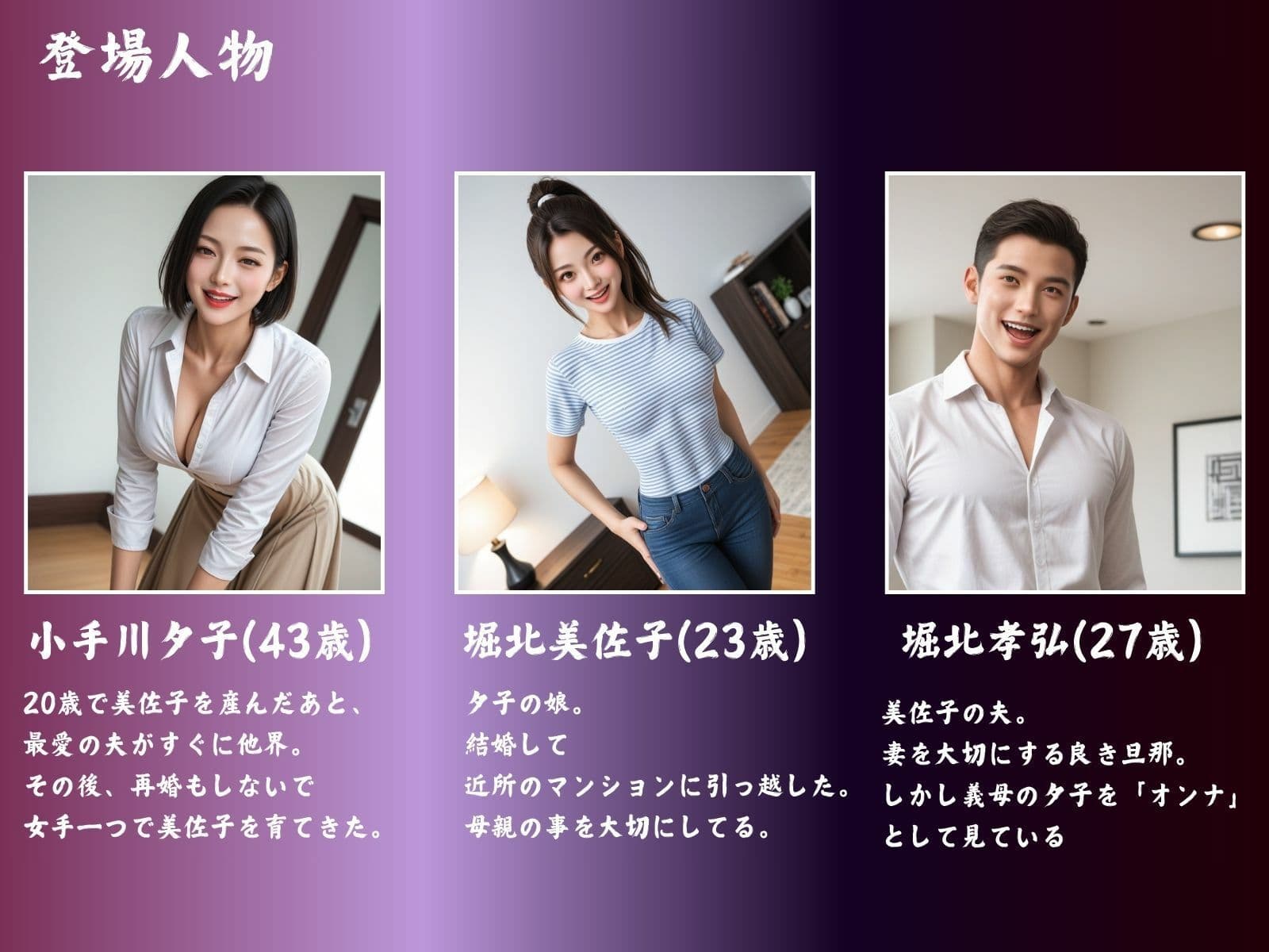 【リアル系本格NTR漫画】義母いじめ〜忘れかけていたオンナの喜び〜 サンプル画像 1