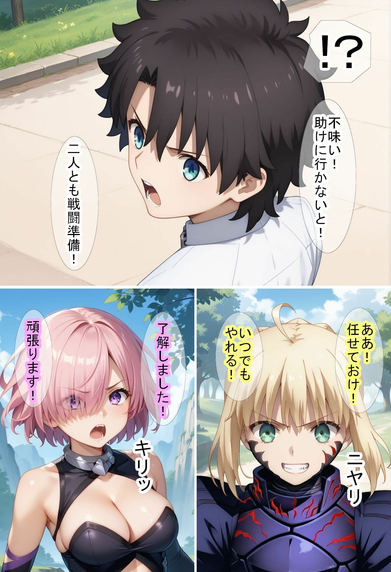 【F〇Oの世界に入ってしまったら？】〜女サーヴァントにエロい事し放題だった件〜 2 サンプル画像 5