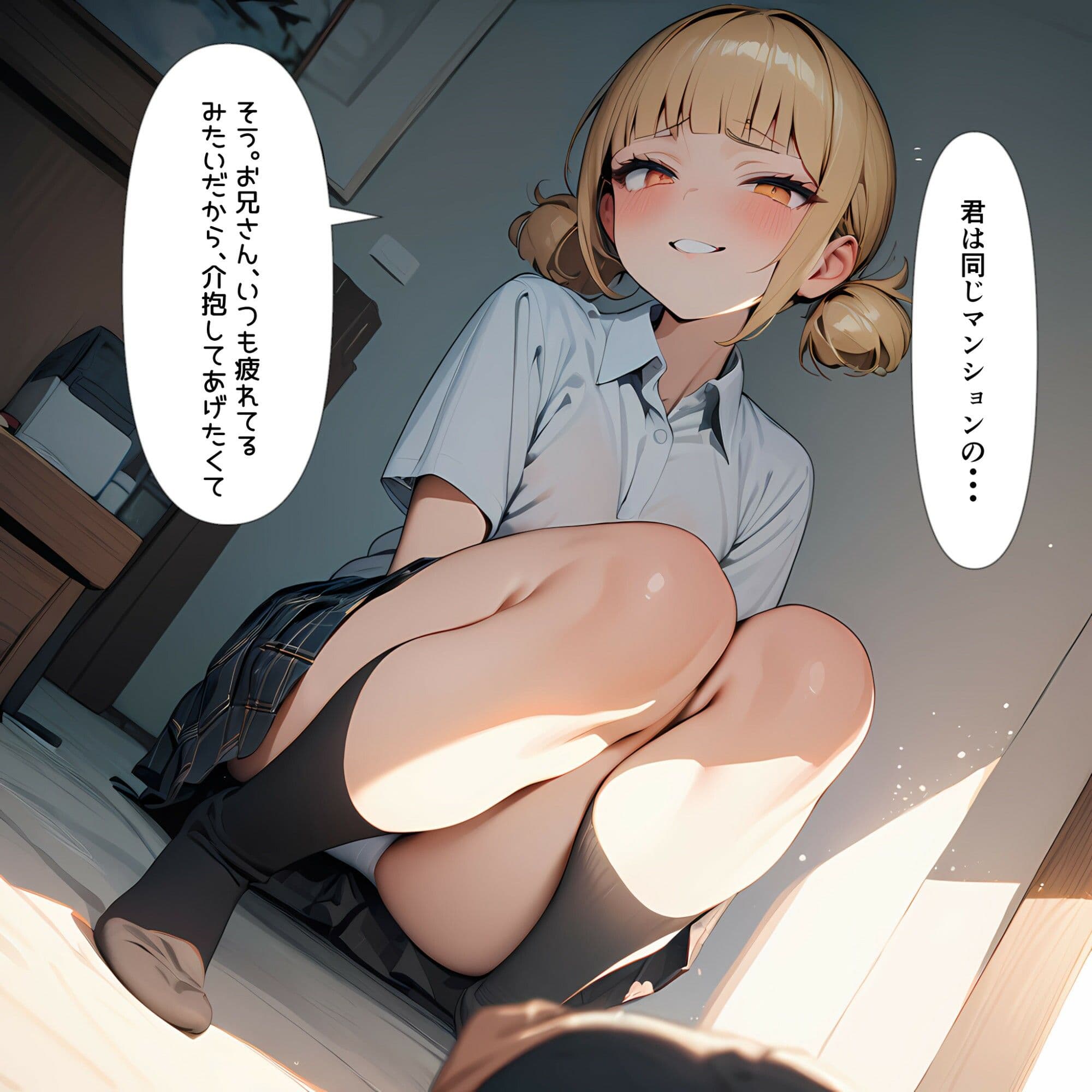 同じマンションに住むギャルJKに監禁された話 サンプル画像 5