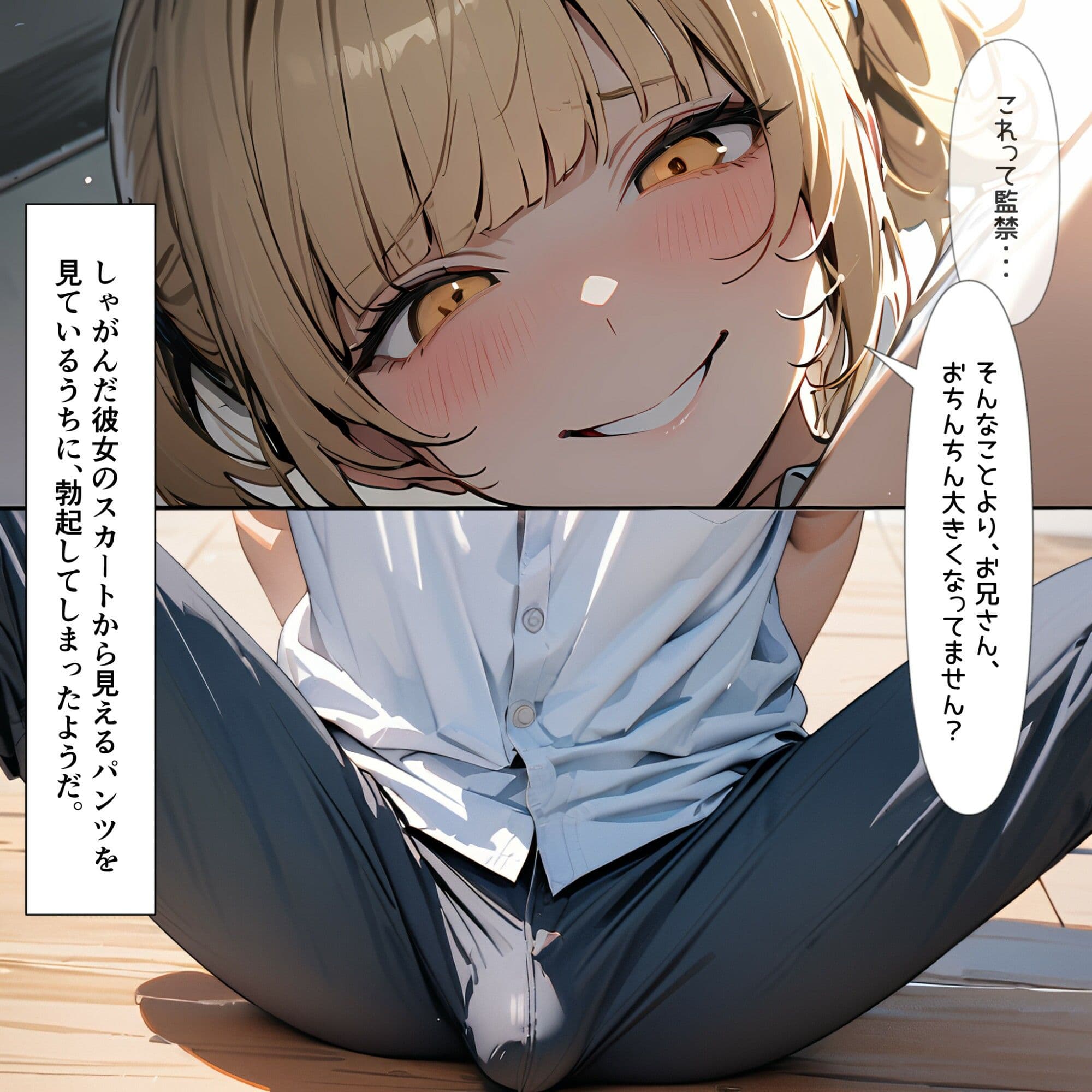 同じマンションに住むギャルJKに監禁された話 サンプル画像 6