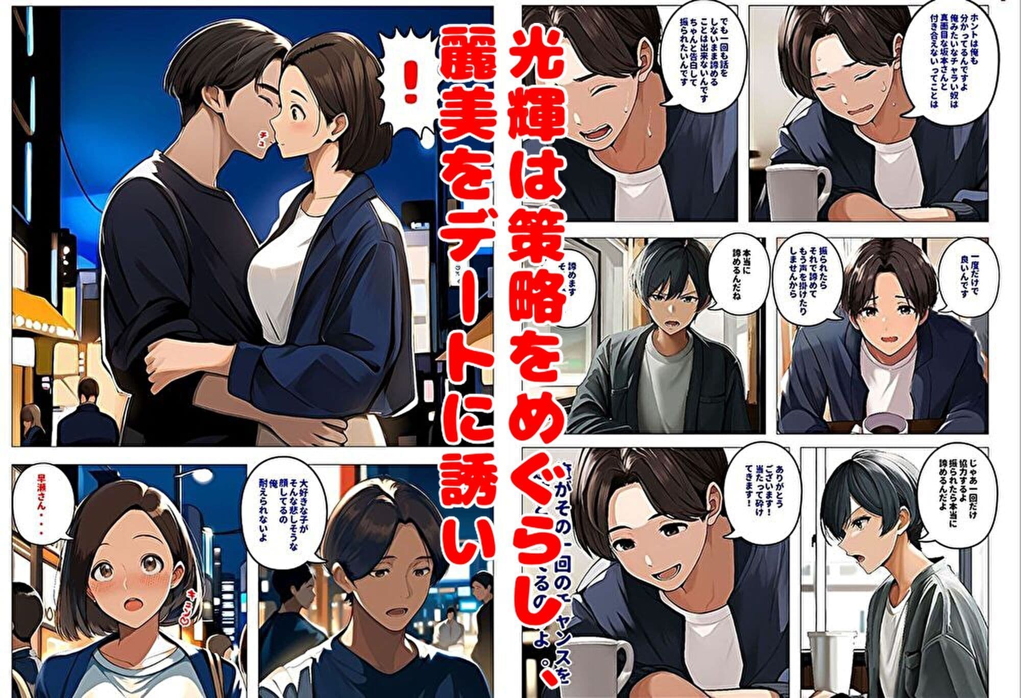 間男の提案に乗って不倫現場を目撃したら、最愛の妻が土下座してセックスのお願いをした。 エピソードゼロ サンプル画像 3