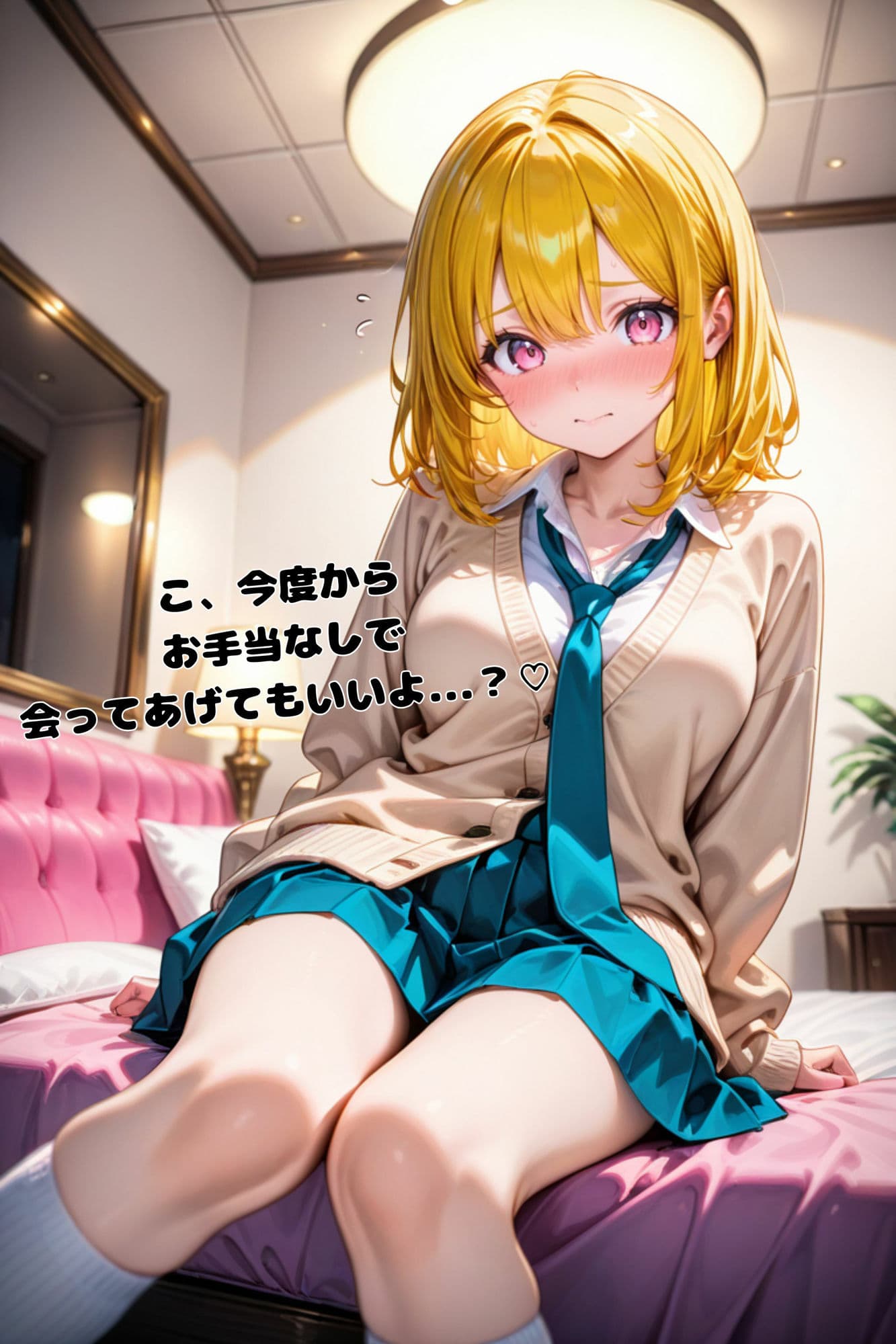 生意気なパパ活JK女子がチン棒に服従した件【全Pセリフ有】 サンプル画像 10