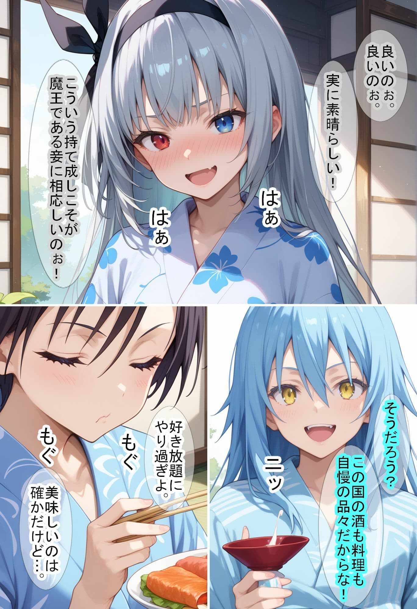 【転〇ラ】ルミ〇ス様を接待していたら乱交になっていた件 サンプル画像 1