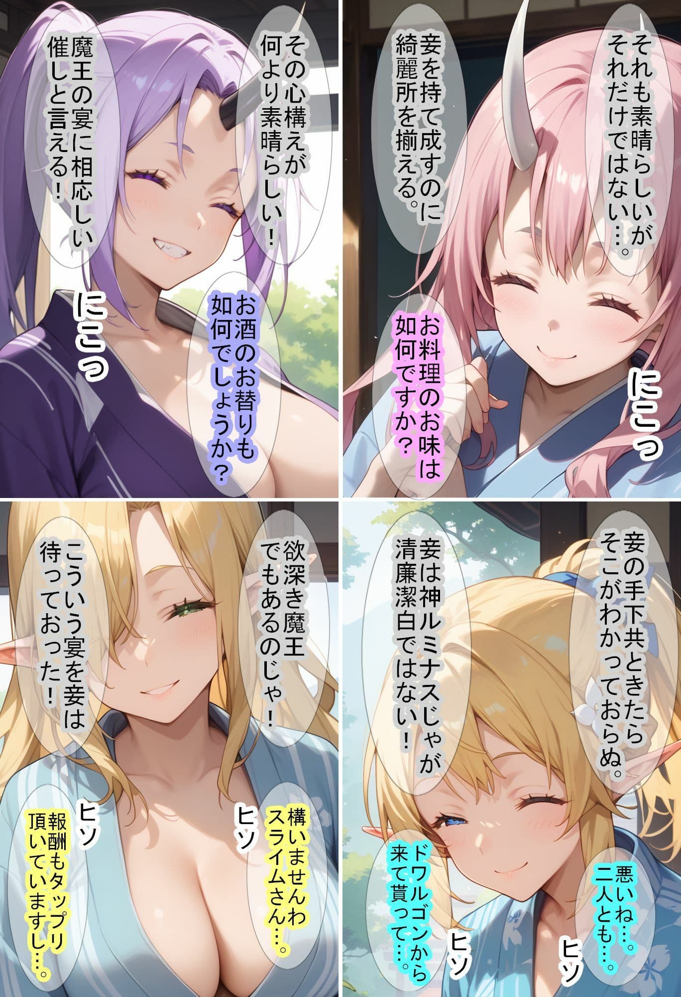 【転〇ラ】ルミ〇ス様を接待していたら乱交になっていた件 サンプル画像 2