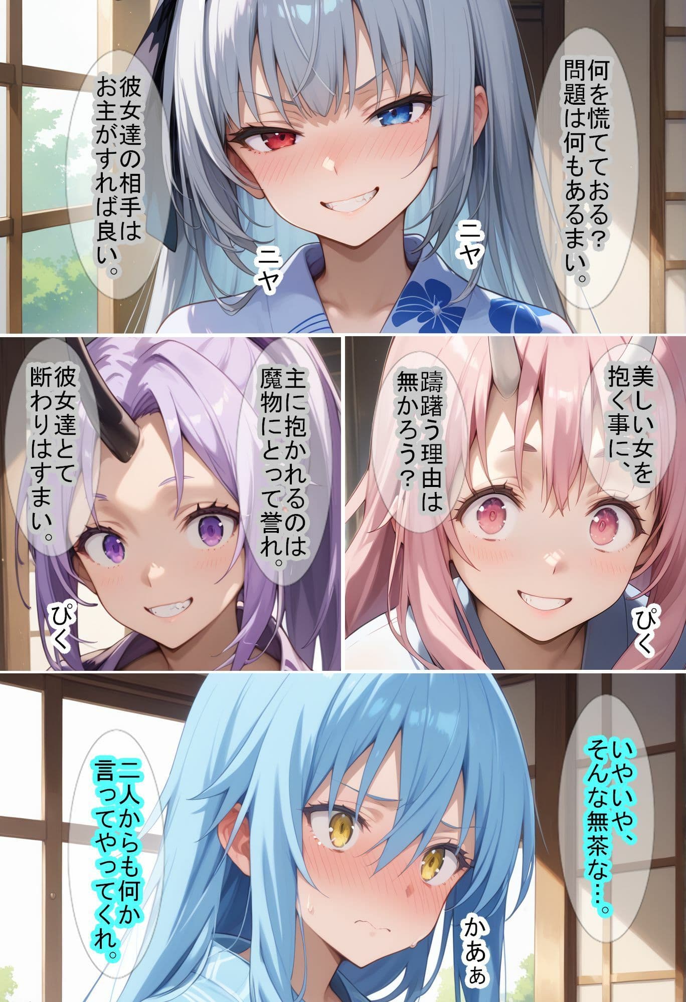 【転〇ラ】ルミ〇ス様を接待していたら乱交になっていた件 サンプル画像 6