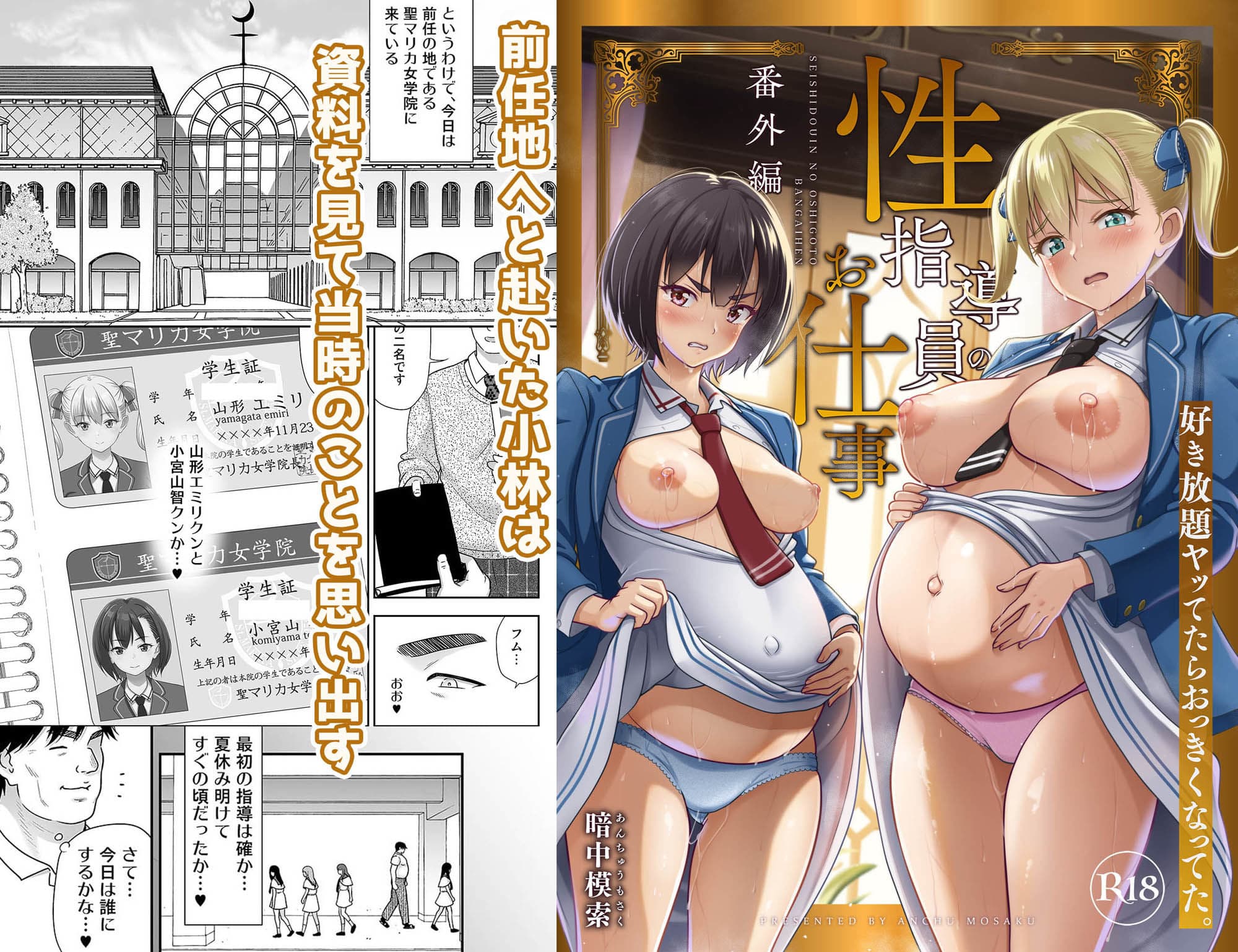 性指導員のお仕事 番外編 好き放題ヤッてたらおっきくなってた。 サンプル画像 1