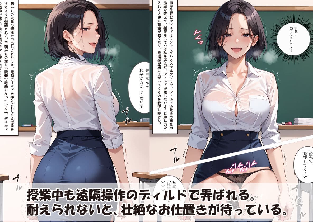 保体教師「佐々木智子」学内人格破壊工程 サンプル画像 8