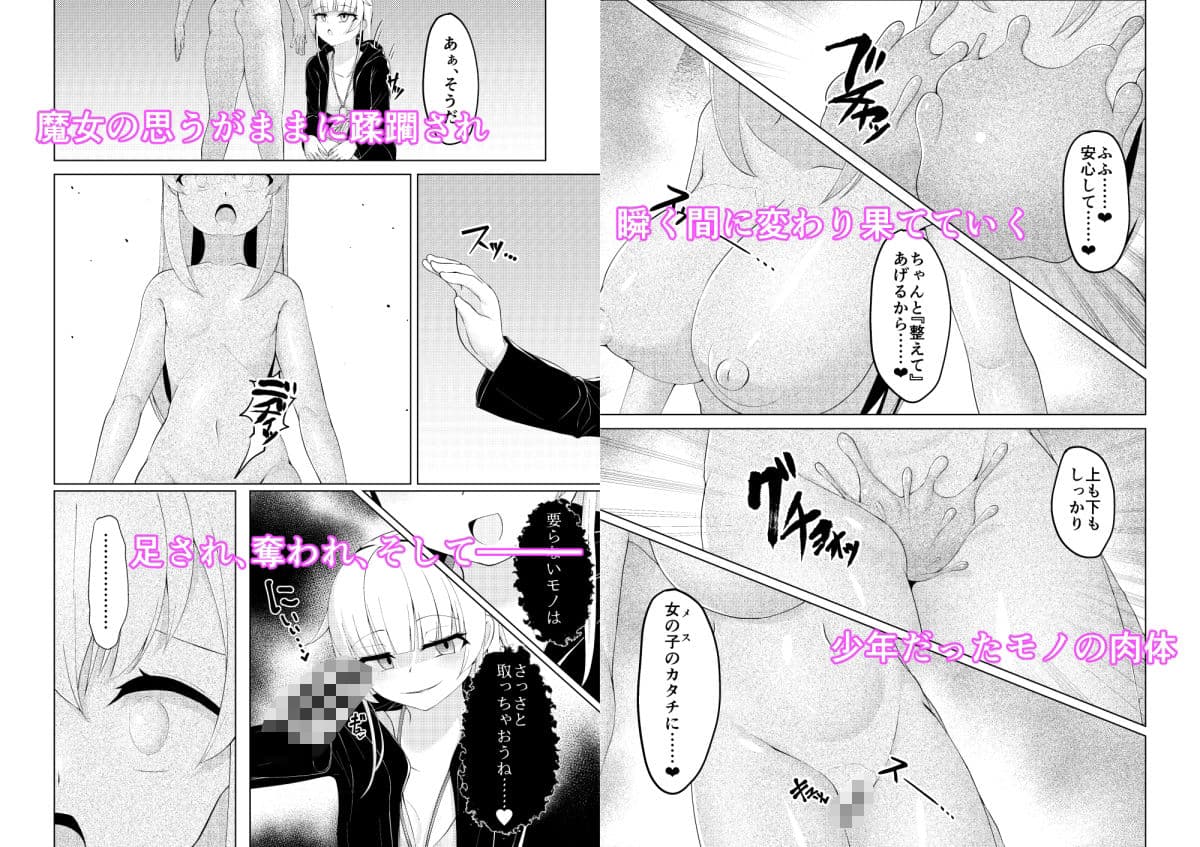 Witch’s Kiln 〜輪郭を変えるボクのカラダ〜 サンプル画像 3