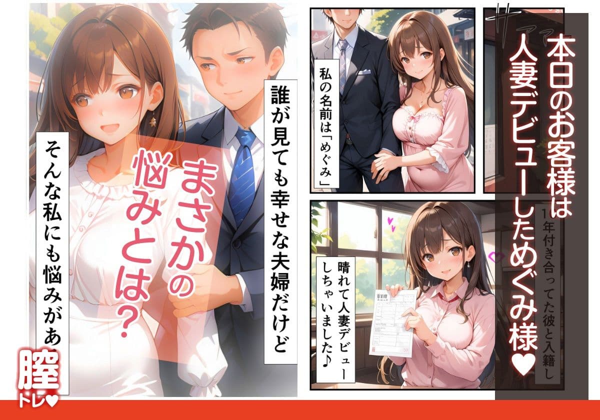 人妻がドハマりしちゃう膣トレ〜夫の粗チンより他人の巨チンに堕ちる人妻〜 サンプル画像 1