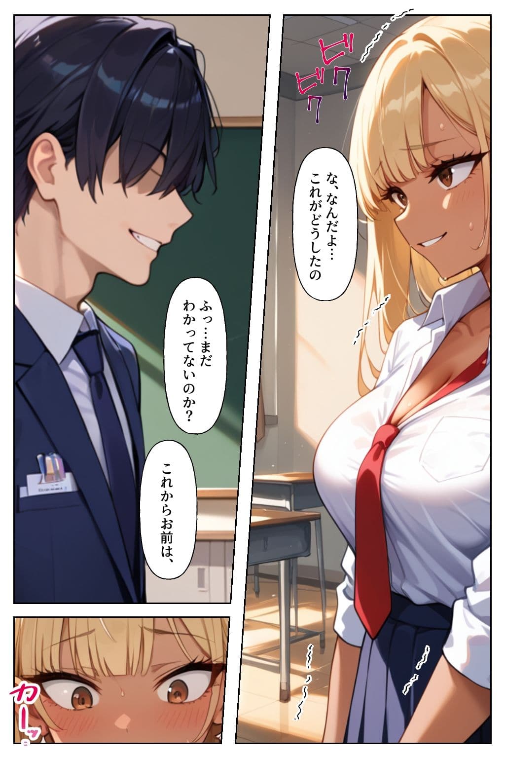 ヤリマンギャル更生計画〜せんせぇ、おちんぽ準備して〜 サンプル画像 4