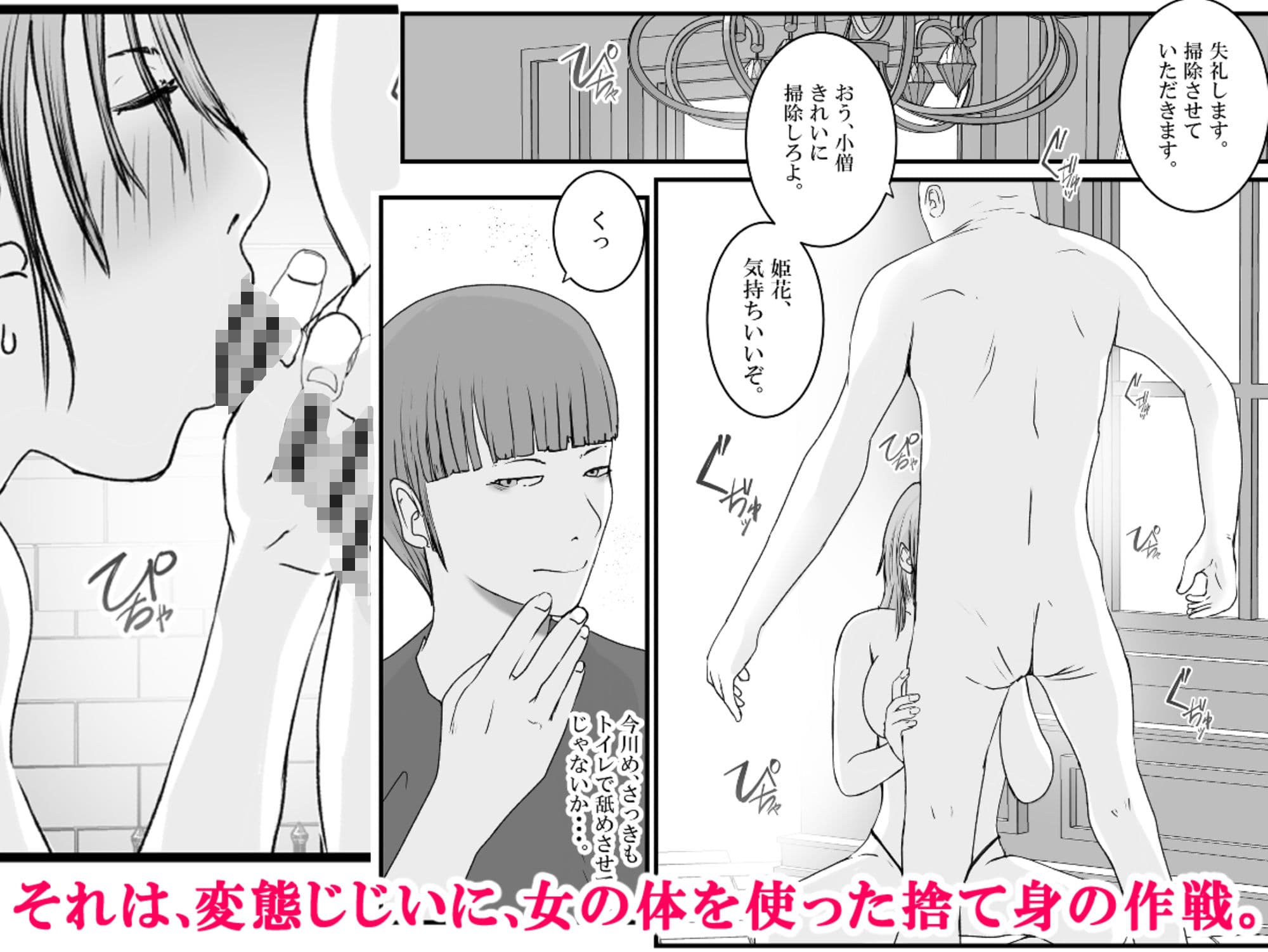 おとり女捜査官 佐伯 姫花。ターゲットは変態じじい。3〜屈辱の奉仕〜 サンプル画像 2