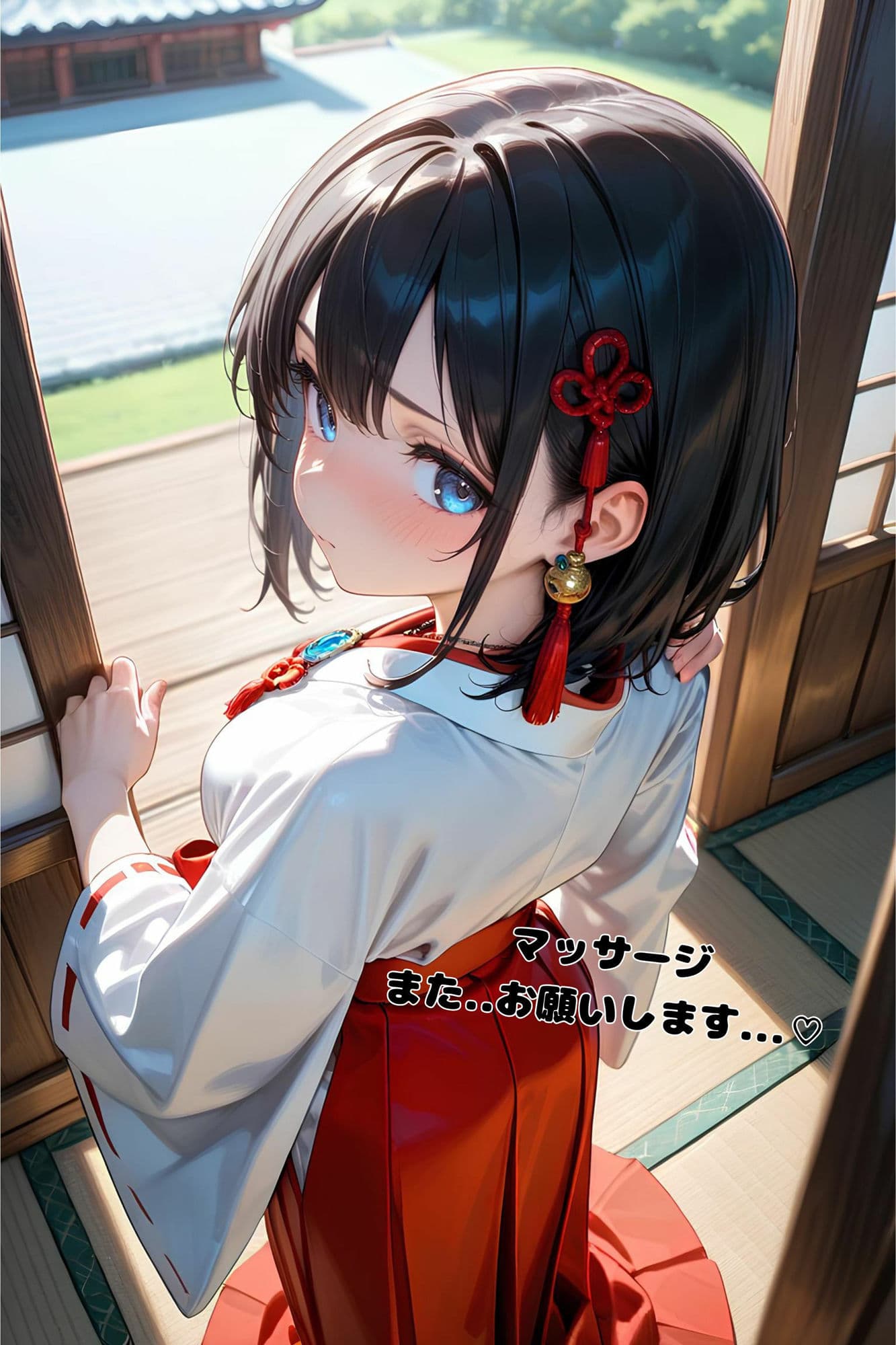 神聖な巫女がチン棒に服従した件【全Pセリフ有】 サンプル画像 10