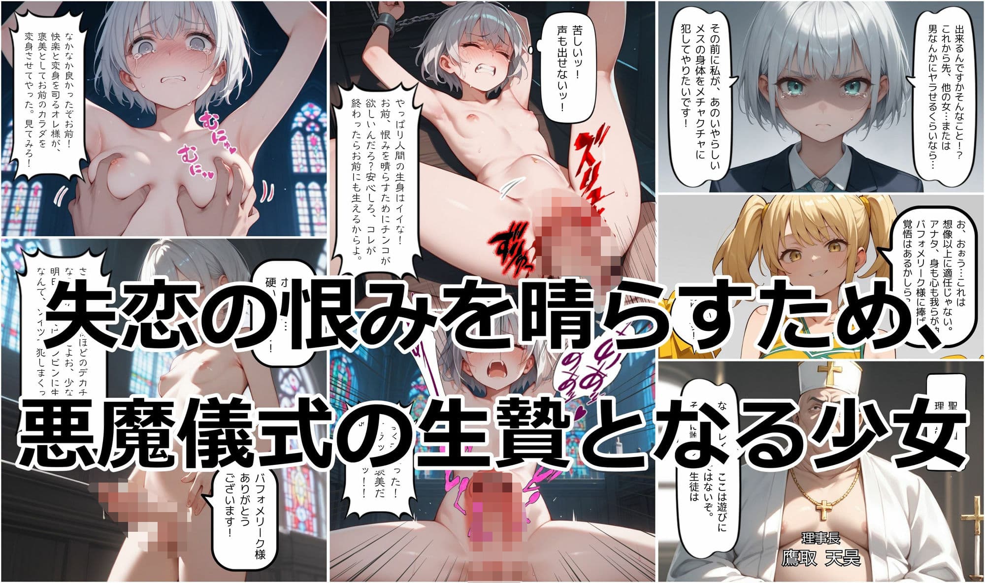 少女と悪魔の淫宗学園（Immoreligion） サンプル画像 1