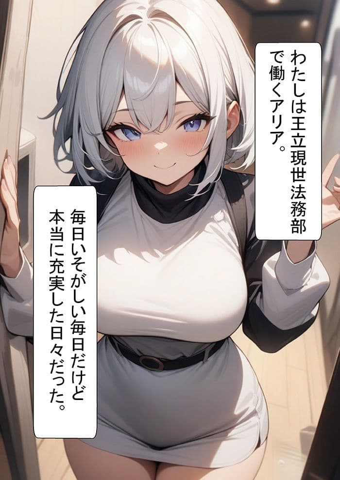 廃棄処分された巨乳の元エリートに種付地獄 サンプル画像 1