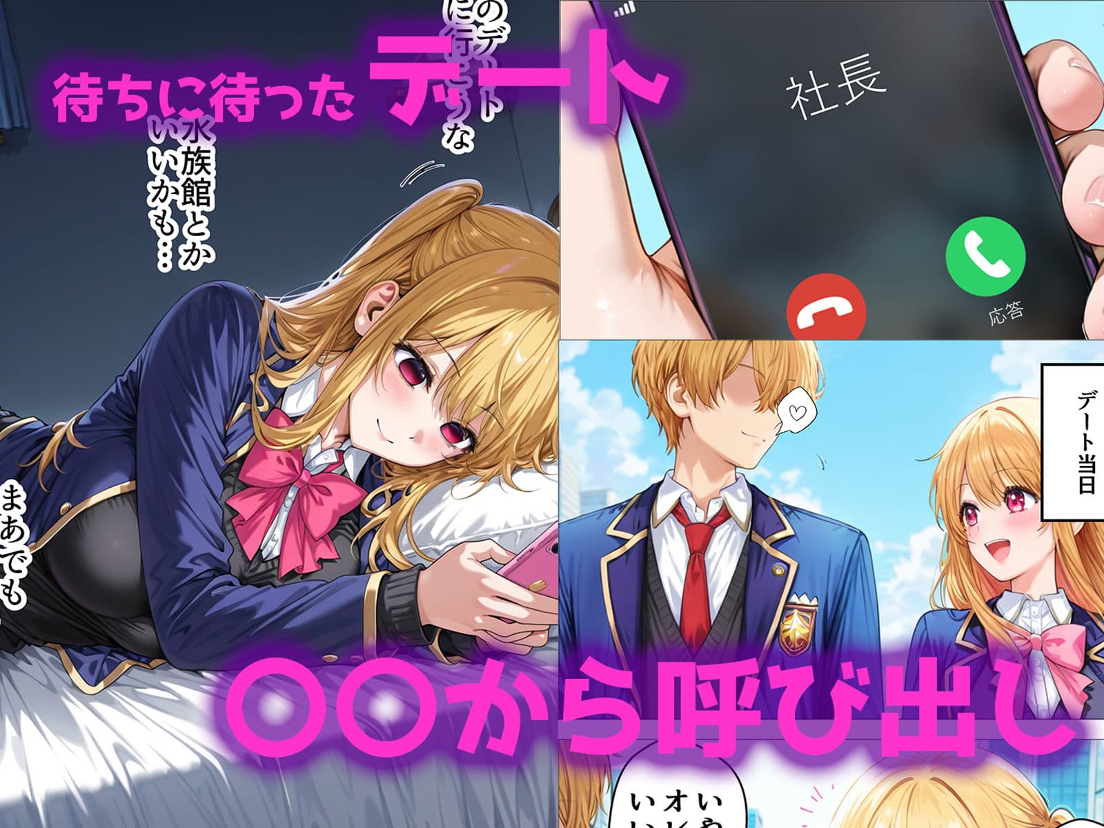 デート没収・分からせ調教 ルビー編 〇〇からの呼び出し サンプル画像 1