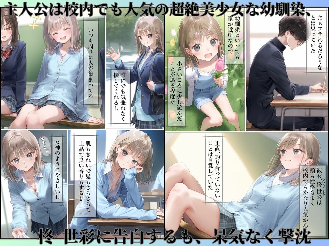 幼馴染が無理やりSEXさせられてるとこに遭遇したら サンプル画像 1