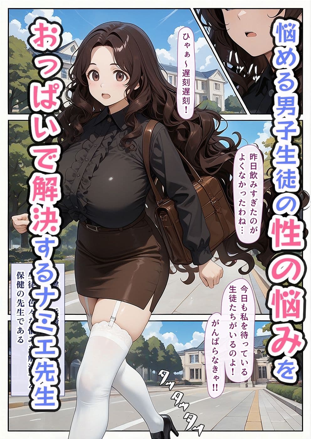 授乳保健室【ナミエ先生の女の子のイかせ方】 サンプル画像 1