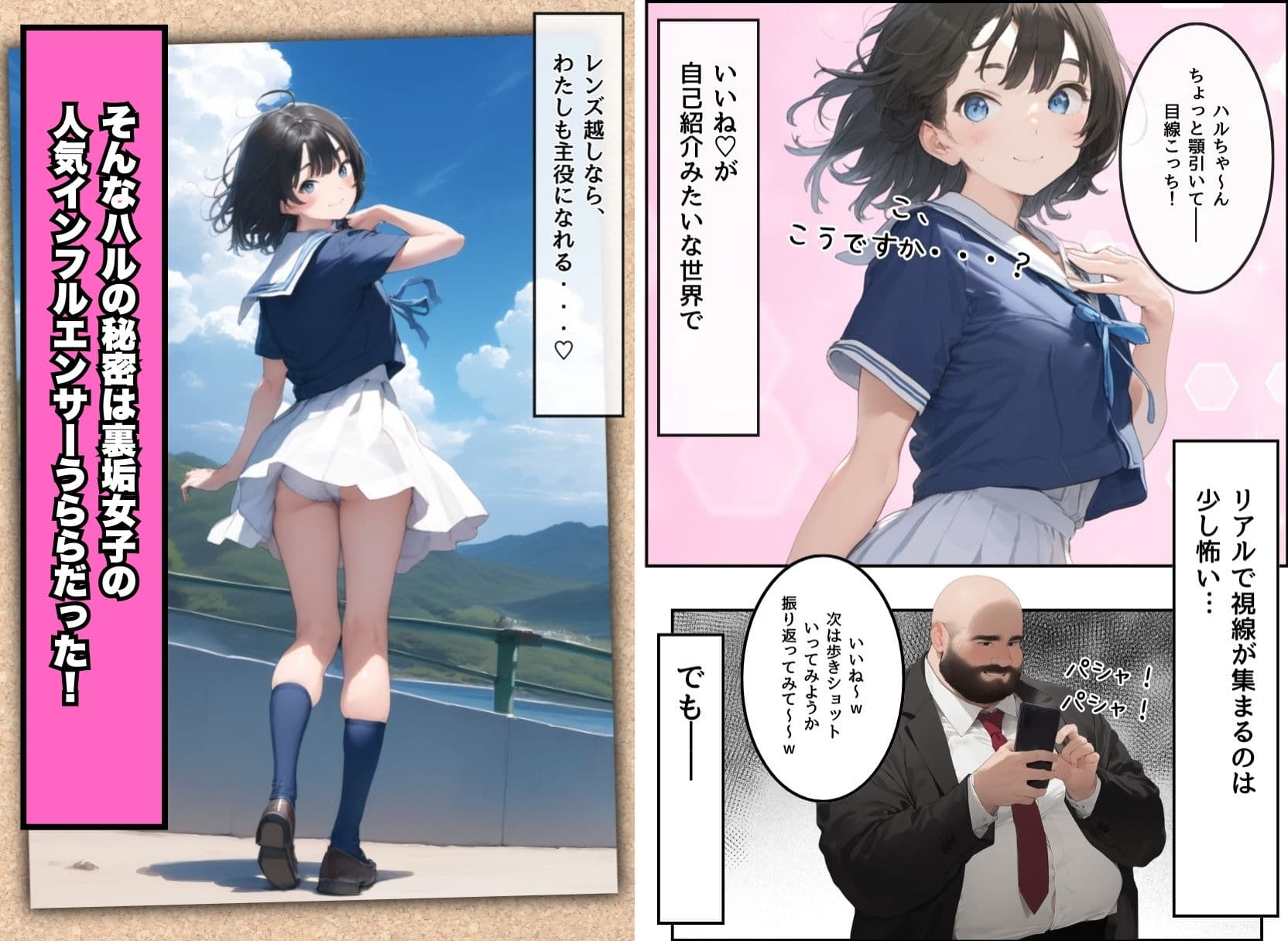 地味で華奢な裏垢女子がおじさんに甘やかされてハメ撮り撮影〜BSS編、僕が先に好きだったのに〜 サンプル画像 3