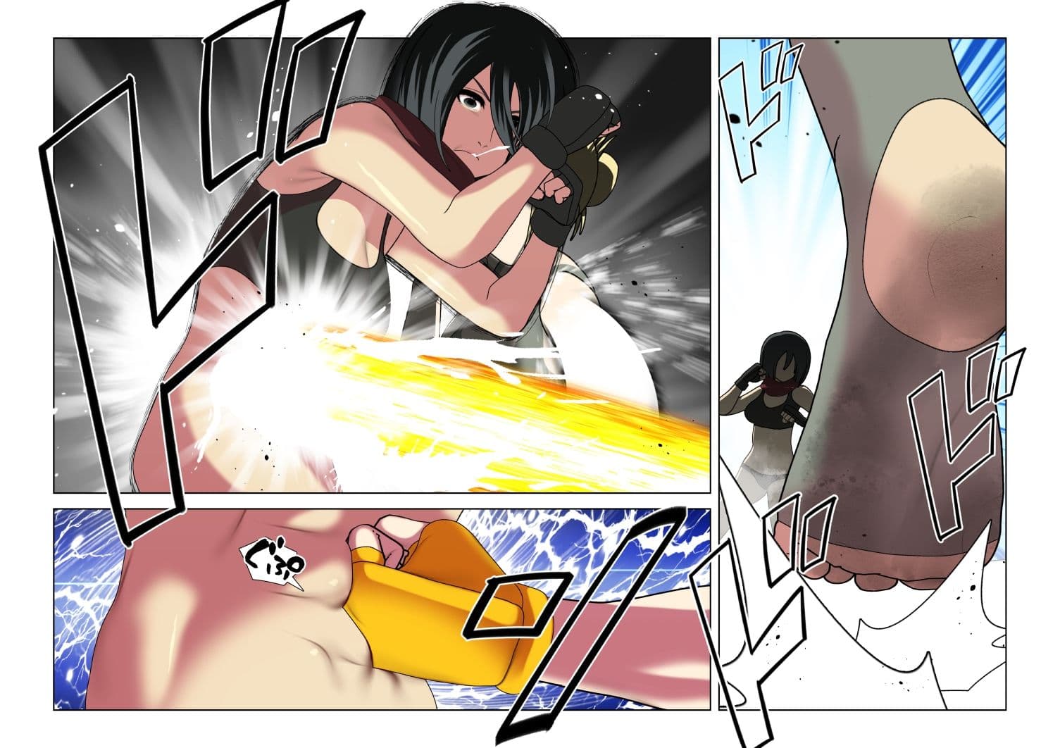 進撃の巨人ミカサVSアニMMA サンプル画像 3