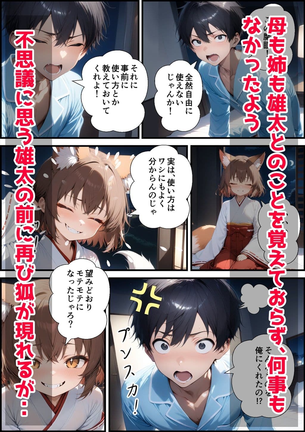 狐を助けて手に入れた催●魔眼の件 サンプル画像 10