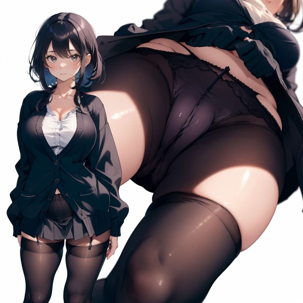 制服JK（黒）のえちえちおパンツ盗撮アングル Vol.1＋Vol.2 サンプル画像 4