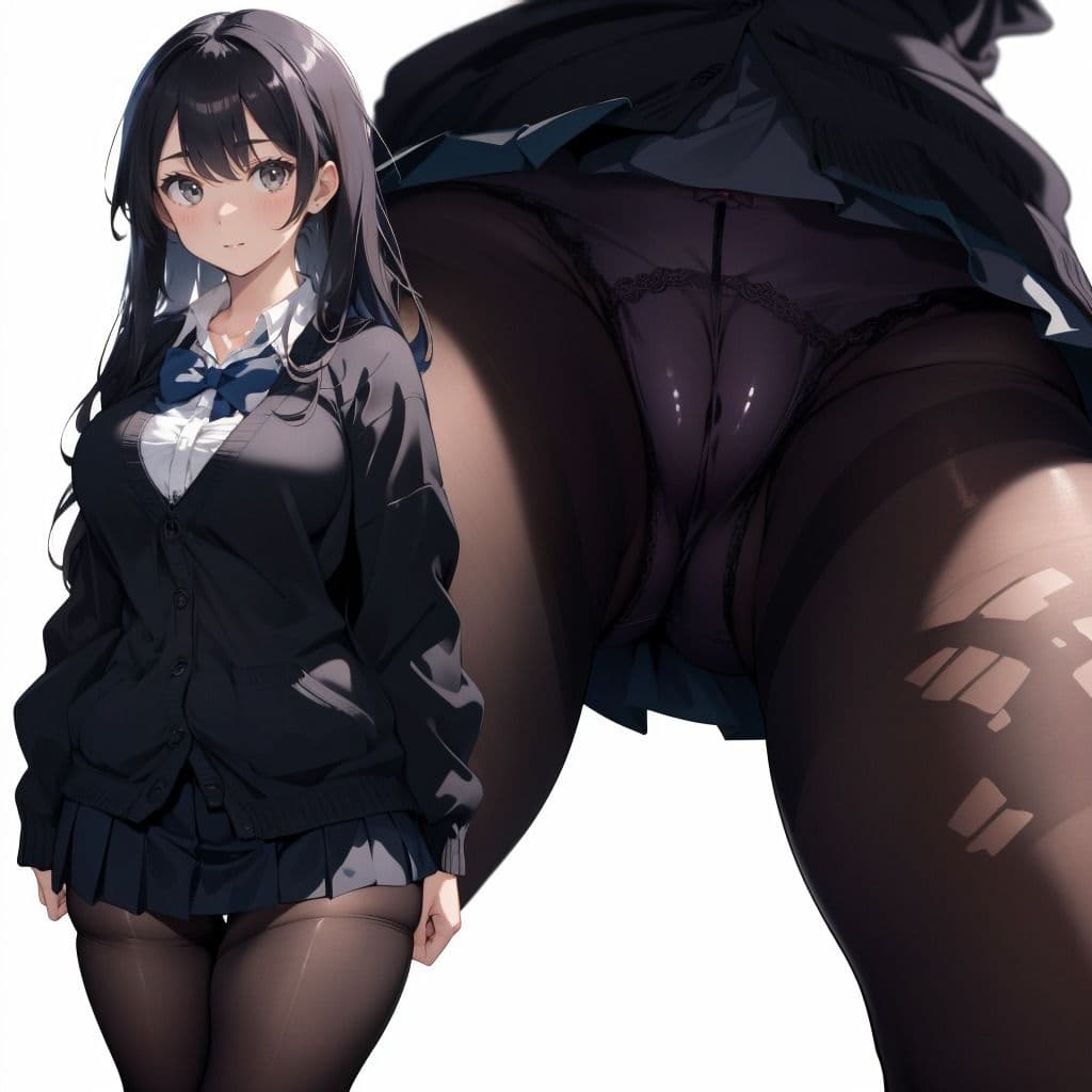 制服JK（黒）のえちえちおパンツ盗撮アングル Vol.1＋Vol.2 サンプル画像 8