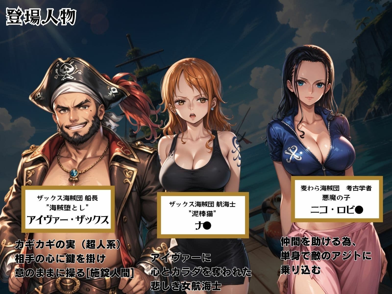 巨乳海賊狩り 2 〜三角木馬乱れ咲く百花繚乱〜 サンプル画像 9