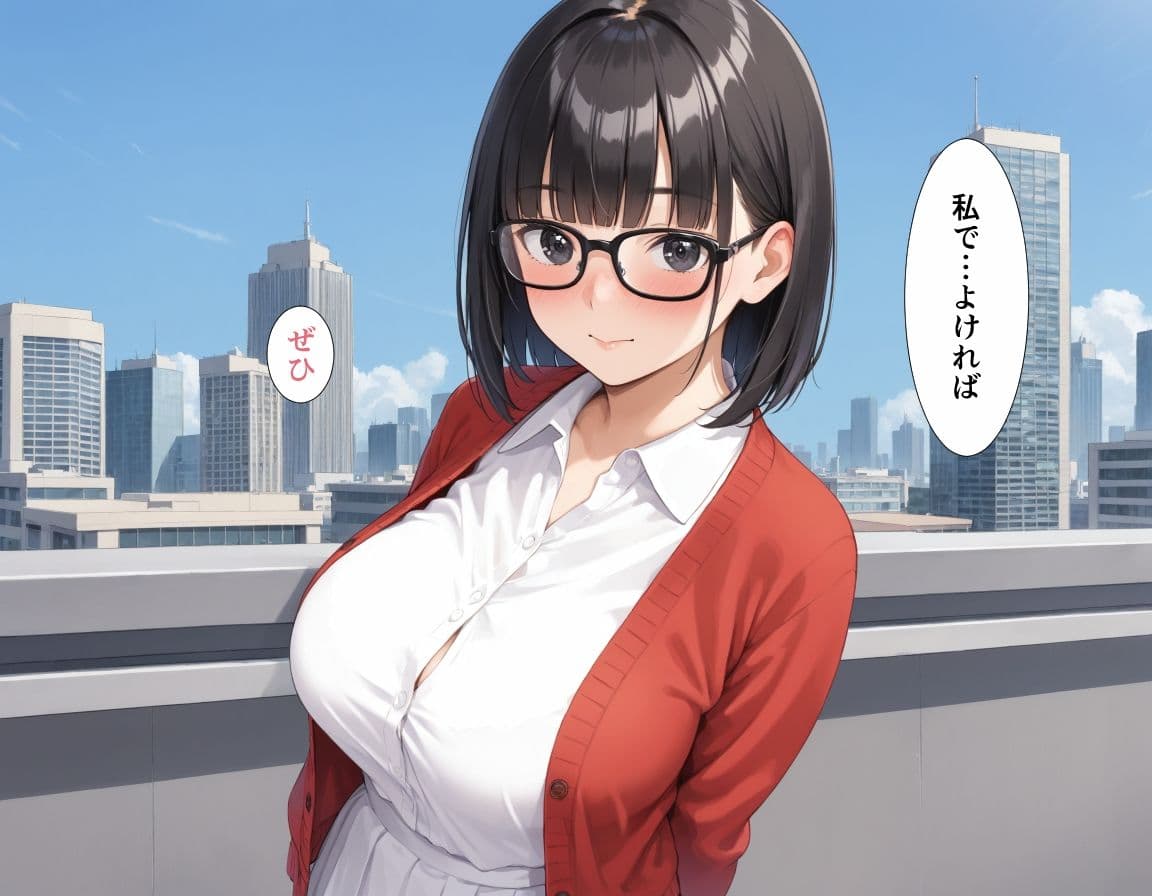 異世界転生はできなかったけどマッチングした相手が純真美女で最高な話。 サンプル画像 2