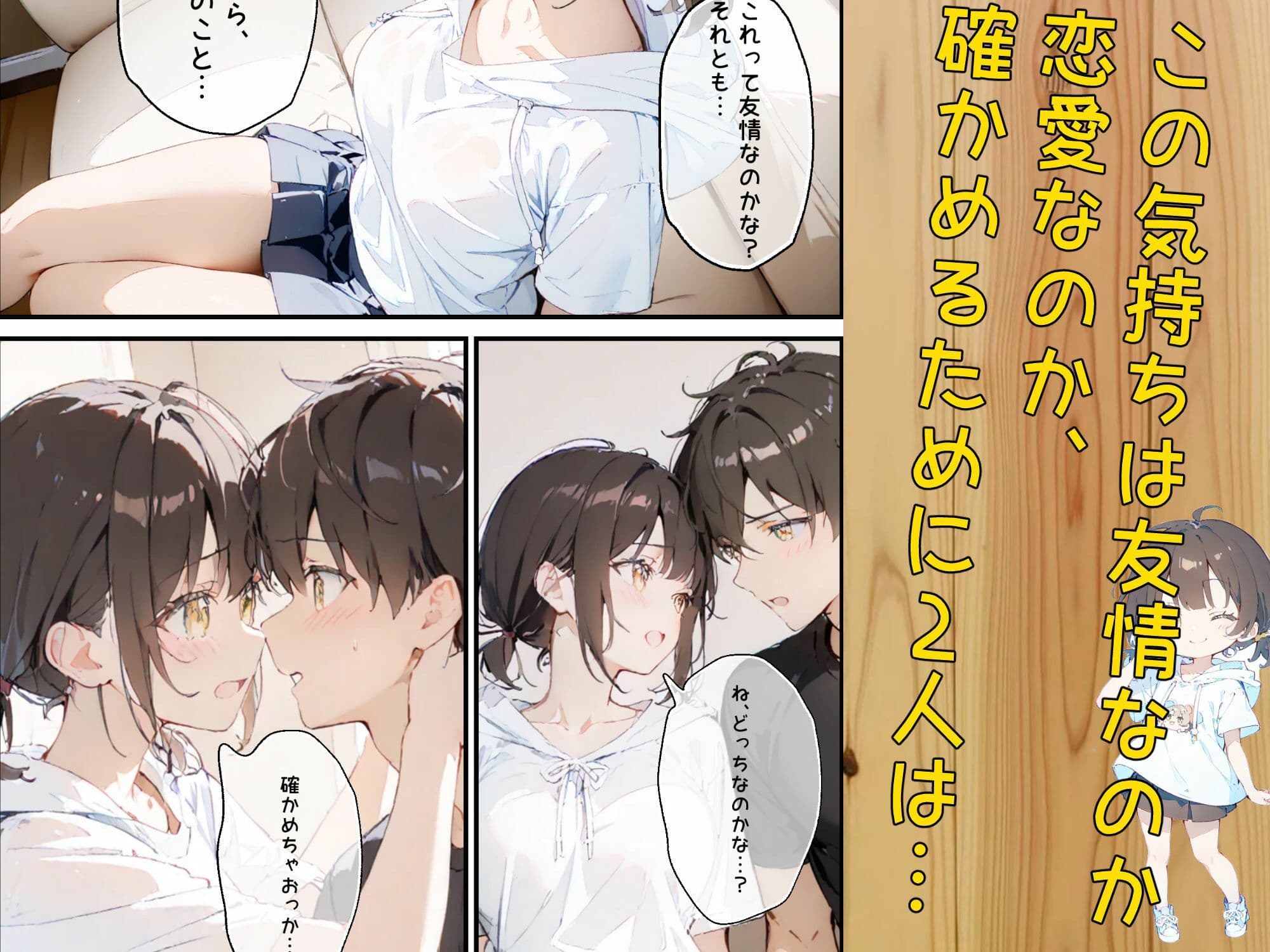 隣に住んでる大学の同期と甘々初えっち サンプル画像 7