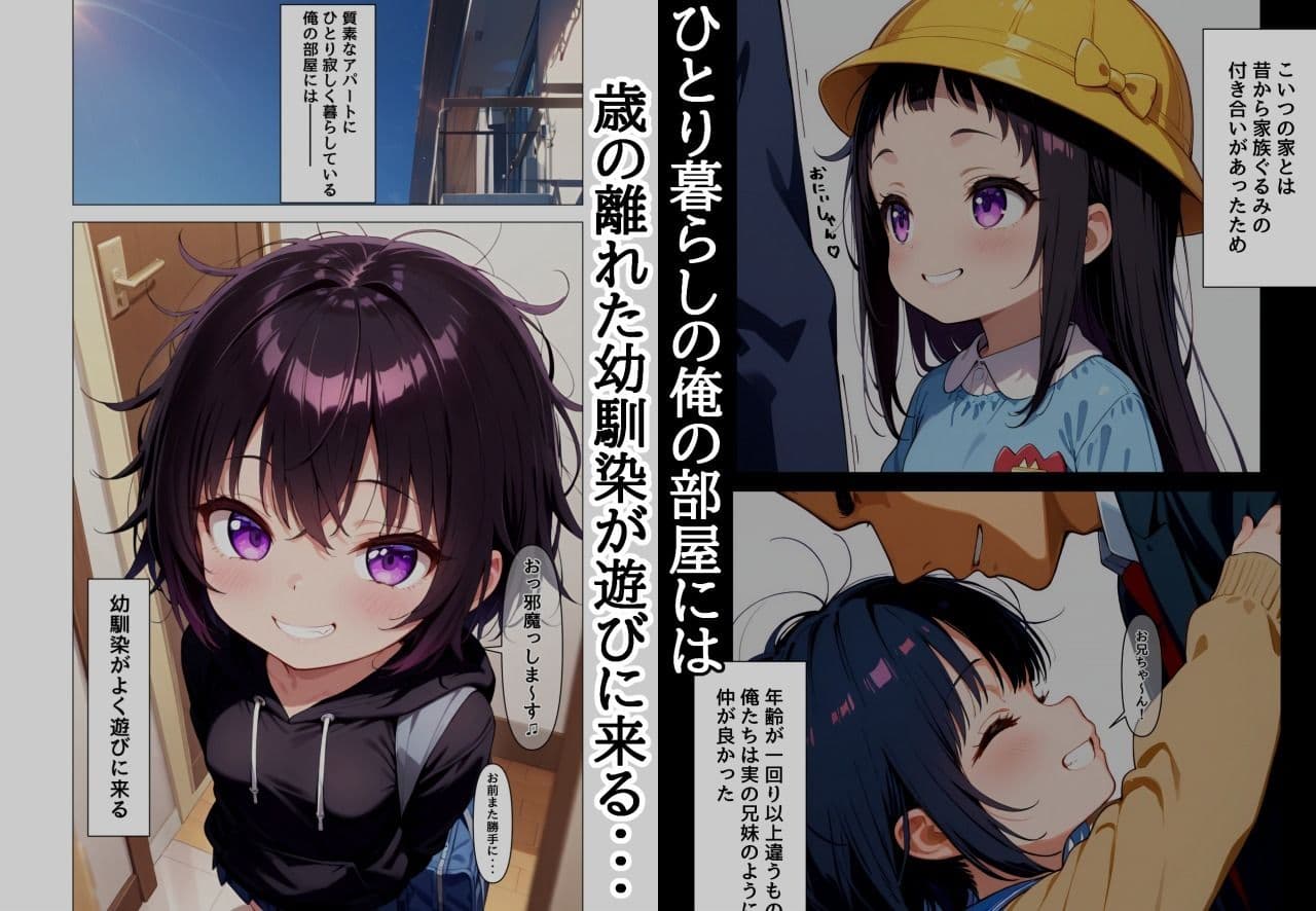 遊びに来る幼馴染は… サンプル画像 1