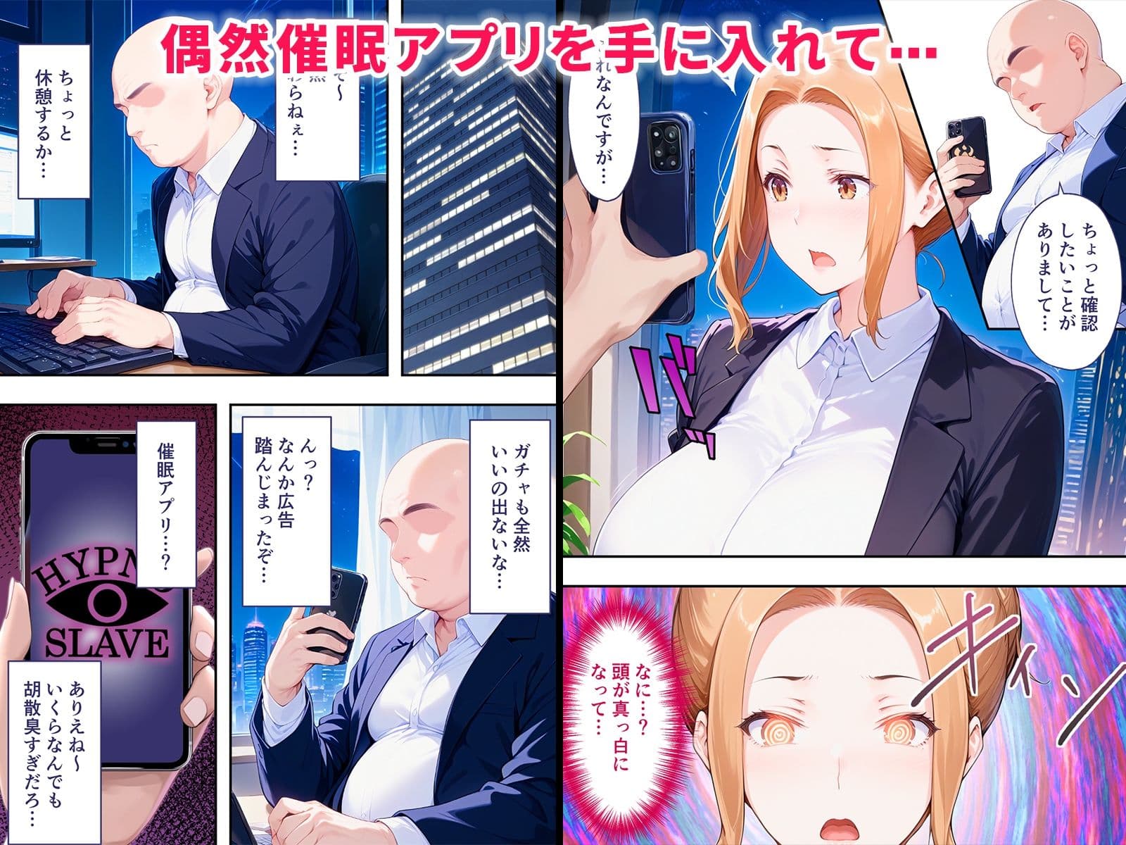 橘さんが無能部下に催●アプリで寝取られメス堕ちして孕まされる話 サンプル画像 2