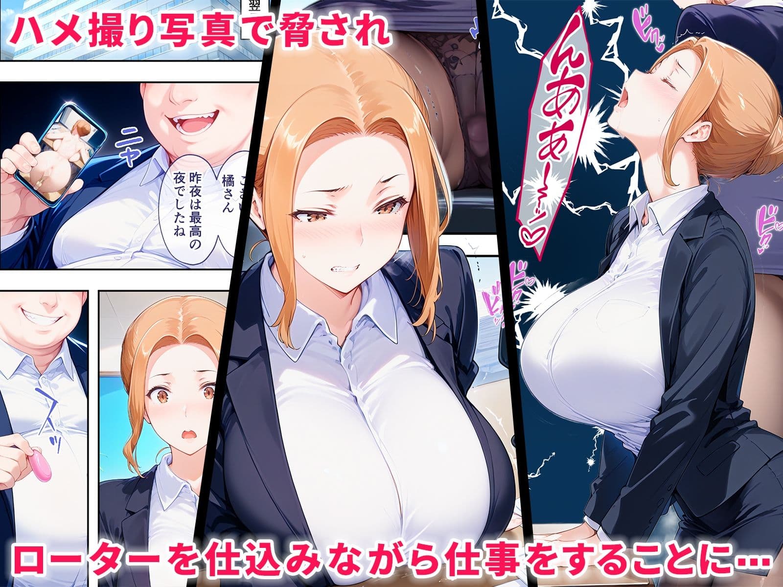 橘さんが無能部下に催●アプリで寝取られメス堕ちして孕まされる話 サンプル画像 5