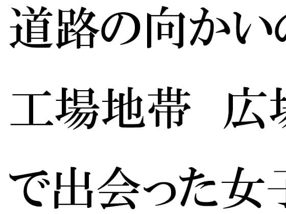 道路の向かいの工場地帯  広場で出会った女子と次の日の夕方まで・・・・